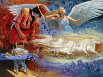 Michael Cheval Michael Cheval Freedom (SN) (24x30)